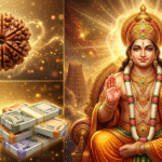 Ganesh Rudraksha kept in a locker (Tijori) for wealth and luck.